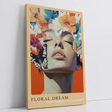 Paul Sinus Leinwandbild 40x60cm Leinwandbild Floral Dream moderne Kunst Naturverbundenheit ästhetische Eleganz Blumenpracht sinnliche Harmonie