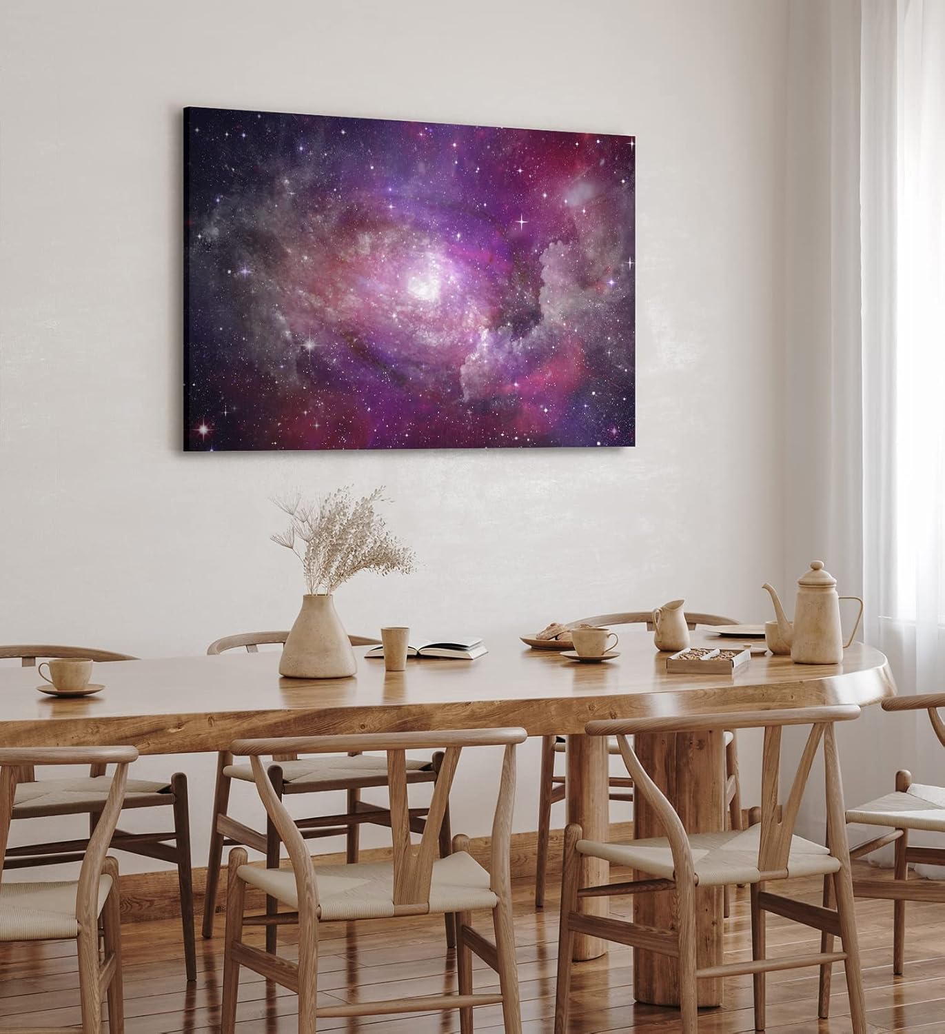 Paul Sinus Wandbild 120x80cm Universum Sterne Nebula Weltall Galaxie Kosmos