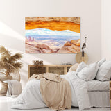 Paul Sinus Wandbild 120x80cm Grand Canyon USA Grotte Felsen Berge Horizont