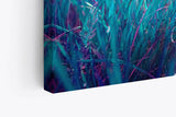 Paul Sinus Wandbild 120x80cm Schmetterling Wiese Blau Frühling Fotokunst Gras