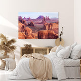 Paul Sinus Wandbild 120x80cm Hunts Mesa Felsformation Arizona USA Berge