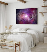 Paul Sinus Wandbild 120x80cm Universum Sterne Nebula Weltall Galaxie Kosmos