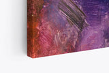 Paul Sinus Wandbild 120x80cm Abstrakt Struktur Textur Kratzer Farben Modern