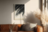 Paul Sinus Wandbild in 40x60cm Tropic Tones – harmonisches Palmenmotiv in sanften Sepiatönen auf Leinwand für stilvolle Raumgestaltung
