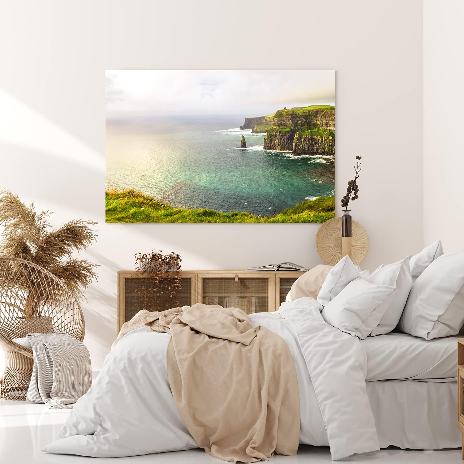 Paul Sinus Wandbild 120x80cm Cliffs of Moher Irland Kliffküste Küste Meer Natur