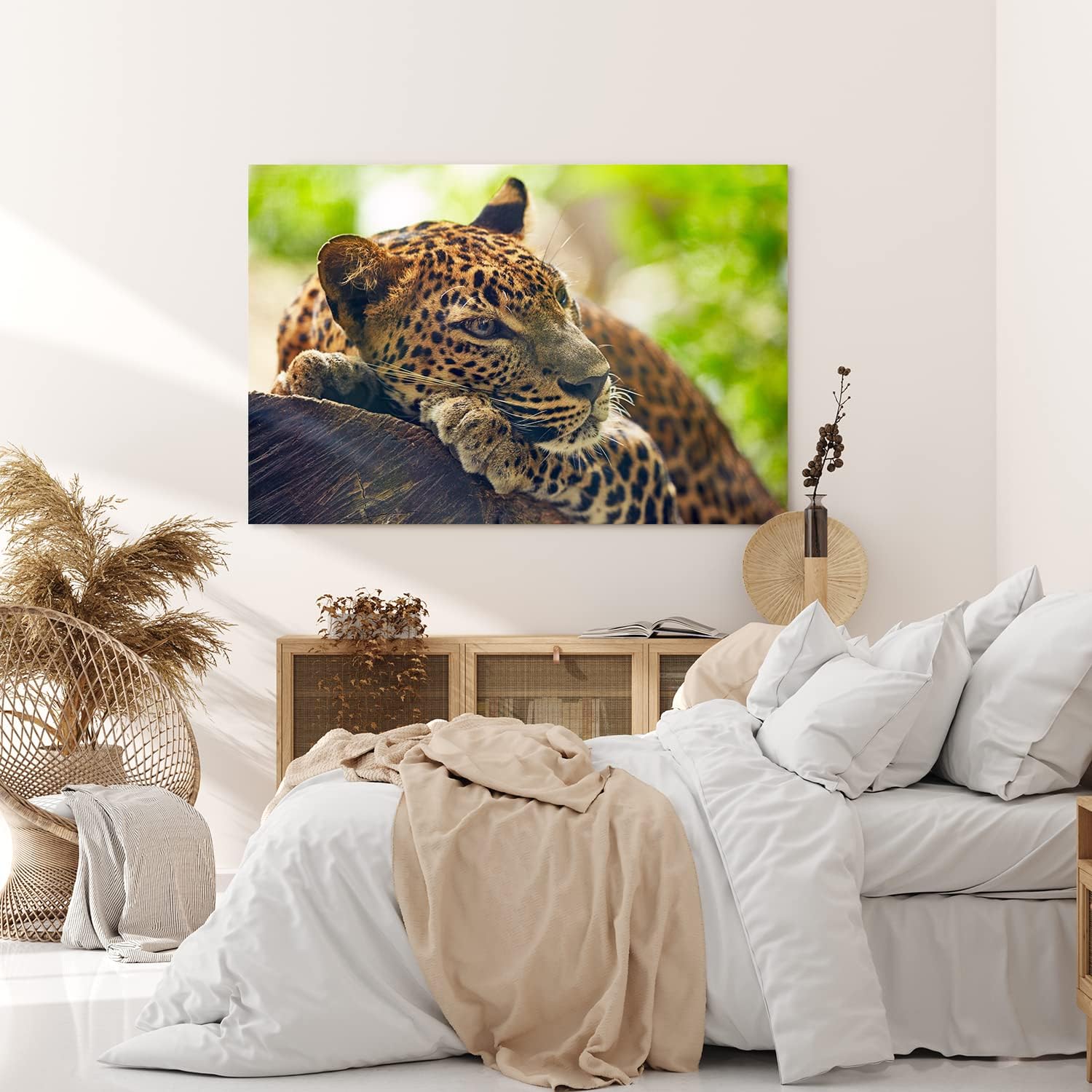 Paul Sinus Wandbild 120x80cm Jaguar Raubkatze Katze Tierfotografie Dschungel