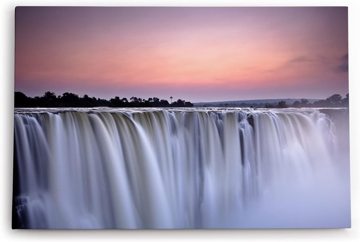 Paul Sinus Wandbild 120x80cm Viktoriafälle Wasserfall Sambia Afrika Fotokunst