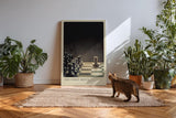 Paul Sinus Kunstdruck 40x60cm The First Move – Symbolkraft des Anfangs im Schachspiel