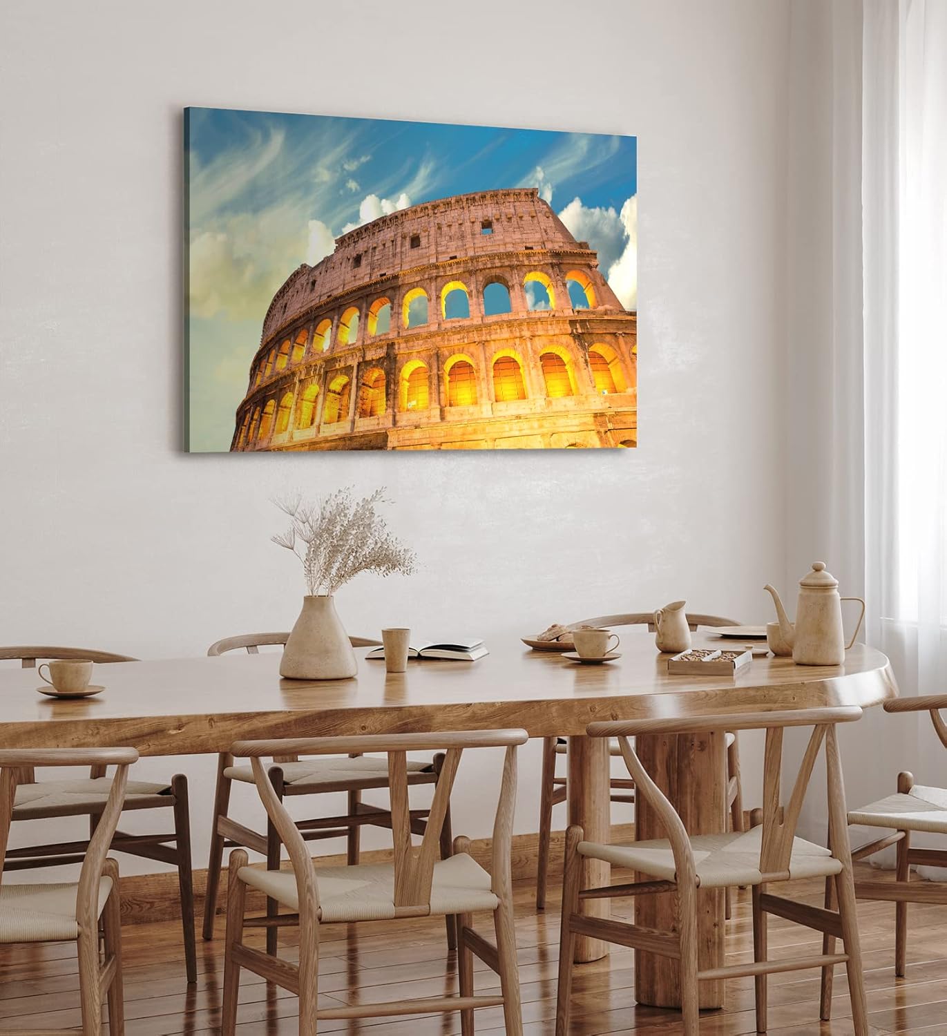 Paul Sinus Wandbild 120x80cm Rom Kollusion Römer Italien Gladiatoren Antik