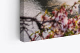 Paul Sinus Wandbild 120x80cm Freiheitsbrücke Budapest Ungarn Kanal Schiffe Sonnenuntergang