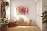 Sinus Art Wandbild 120x80cm Ästhetisches Rosenmotiv mit romantischer Ausstrahlung und Tiefe
