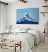 Paul Sinus Wandbild 120x80cm Machapucharé Berggipfel Himalaya Nepal Berg Schnee