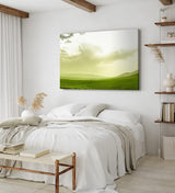 Paul Sinus Wandbild 120x80cm Landschaft Natur Berge Hügel Grün Himmel
