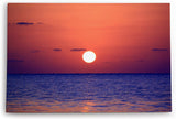 Paul Sinus Wandbild 120x80cm Sonnenuntergang Horizont Ozean Meer Abend