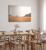 Paul Sinus Wandbild 120x80cm Wadi Rum Jordanien Wüstenlandschaft Berge Jebel Umm Ishrin