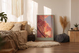 Paul Sinus Wandbild in 40x60cm Cherry Bloom – zarte Kirschblüten im sanften Abendlicht in romantischer Farbgebung
