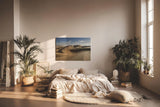 Sinus Art Wandbild 120x80cm Geschwungene Dünen mit feinem Schattenverlauf – minimalistische Naturkraft pur