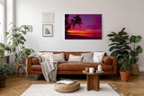 Sinus Art Wandbild 120x80cm Stimmungsvolles Motiv für Urlaubssehnsucht und exotisches Flair