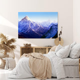 Paul Sinus Wandbild 120x80cm Himalaya Gebirge Schneegipfel Berge Natur Blau