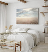 Paul Sinus Wandbild 120x80cm Wüste Sandwüste Horizont Sand Himmel Erde