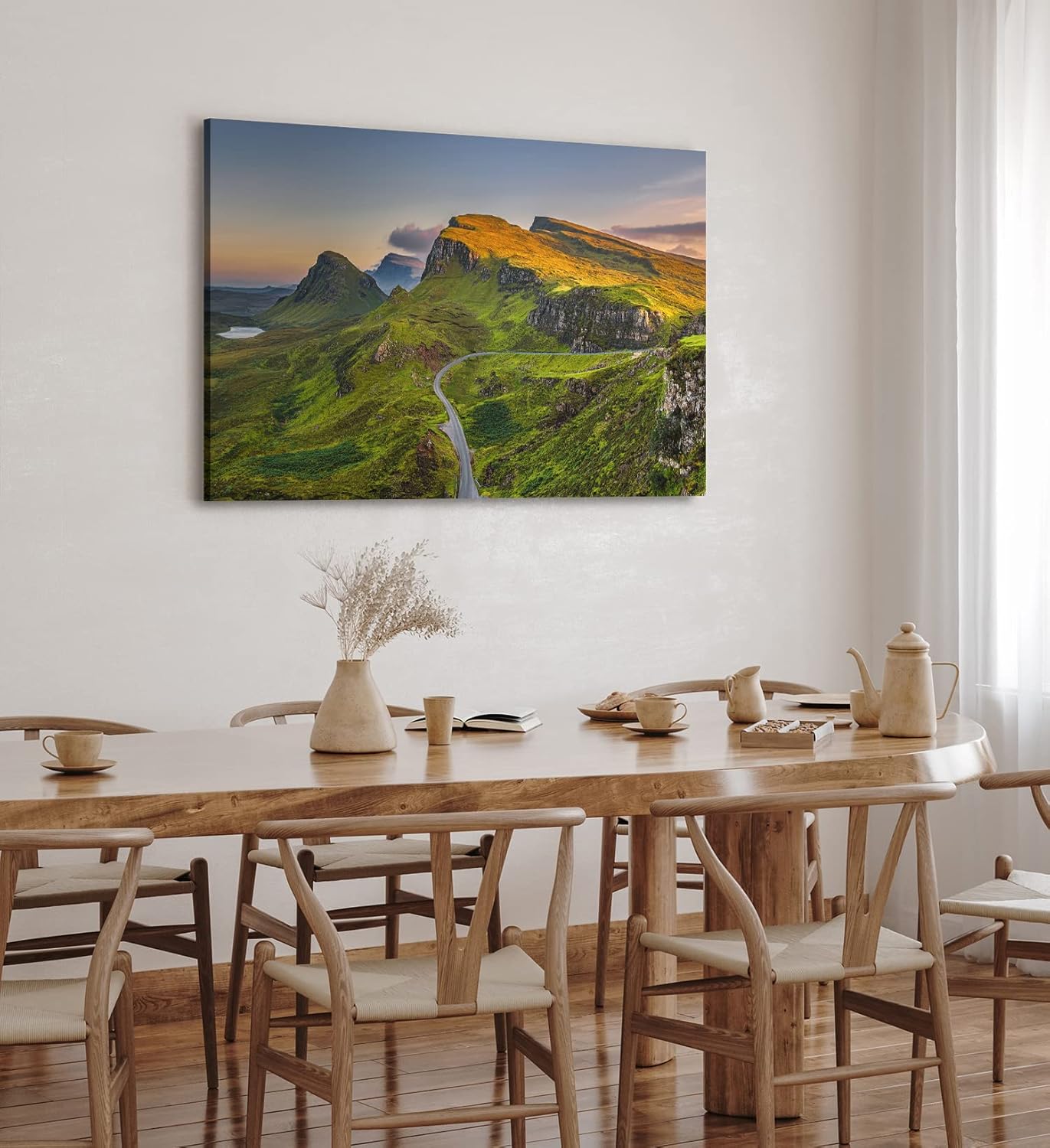 Paul Sinus Wandbild 120x80cm Quiraing Schottland Landschaft Berge Isle of Skye