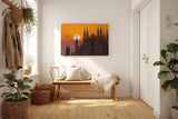 Sinus Art Wandbild 120x80cm Imposanter Dom mit dramatischem Himmel – Symbol für Geschichte und Ästhetik