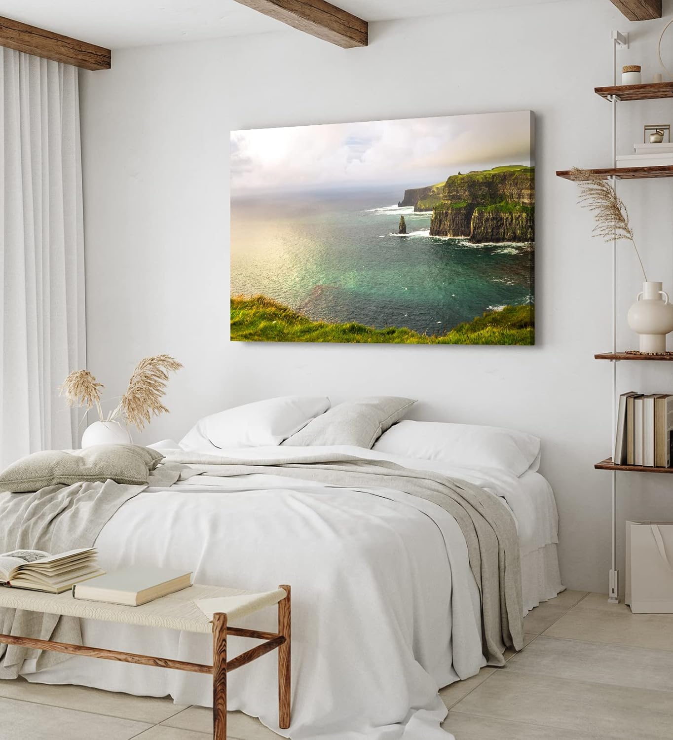 Paul Sinus Wandbild 120x80cm Cliffs of Moher Irland Kliffküste Küste Meer Natur
