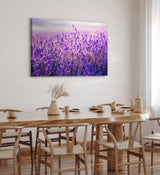 Paul Sinus Wandbild 120x80cm Lavendelfeld Lavendel Blumen Violett Wildblumen Blüten