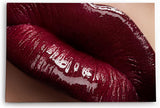 Paul Sinus Wandbild 120x80cm Volle Lippen roter Lippenstift Schlafzimmer Sexy