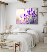Paul Sinus Wandbild 120x80cm Lavendel Blumen Violett Feldblumen Wildblumen
