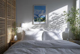 Paul Sinus Kunstdruck 40x60cm Alpine Majesty Schneebedeckte Alpenlandschaft Where Snow Touches the Sky