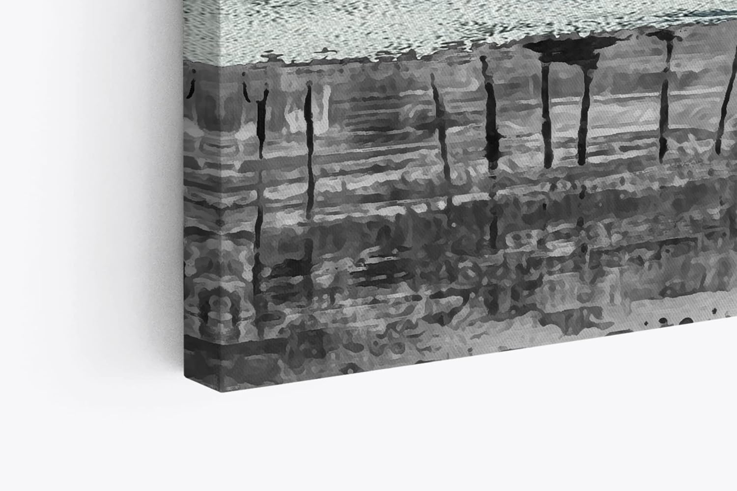 Paul Sinus Wandbild 120x80cm Abstrakte Struktur Risse Kratzer alte Farben Modern