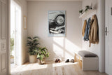 Paul Sinus Kunstdruck 40x60cm Vintage Ride – Klassische Autolegende im Retrolook auf Leinwand
