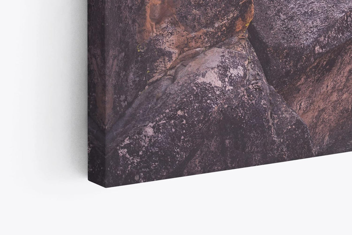 Paul Sinus Wandbild 120x80cm Felsvorsprung Berge Gebirge Felsen Natur Fotokunst