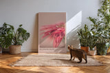 Paul Sinus Kunstdruck 40x60cm Blossom Haze – Zartrosa Blütentraum mit weichem Fokus