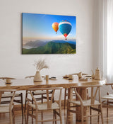 Paul Sinus Wandbild 120x80cm Heißluftballons Berge Irland Natur Himmel Fliegen