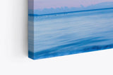 Paul Sinus Wandbild 120x80cm Meer Ozean Horizont Blau Sonnenuntergang Himmel