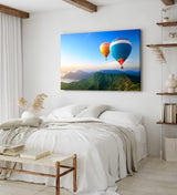 Paul Sinus Wandbild 120x80cm Heißluftballons Berge Irland Natur Himmel Fliegen