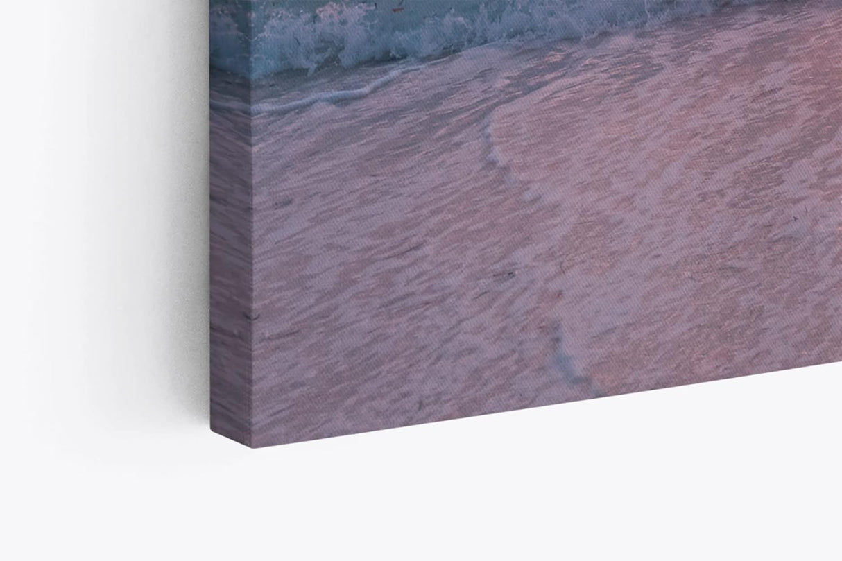 Paul Sinus Wandbild 120x80cm Horizont Meer Sonnenuntergang Strand Himmel