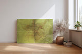 Sinus Art Wandbild 120x80cm Die feinen braunen Linien wirken wie gezeichnet und geben dem Bild eine natürliche Dynamik