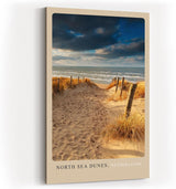 Paul Sinus Kunstdruck 40x60cm North Sea Dunes mit Dünenweg zur See in den Niederlanden