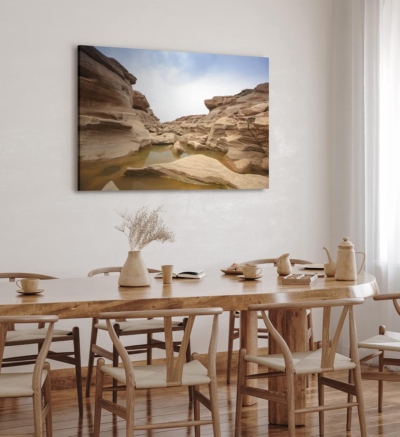 Paul Sinus Wandbild 120x80cm Chiang Mai Grand Canyon Thailand Sandsteine Felsen