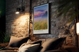 Paul Sinus Kunstdruck 40x60cm Pastel Morning Morgendämmerung über Wiese Where Light Kisses the Fields