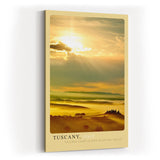 Paul Sinus Kunstdruck 40x60cm Toskana Italien Sonnenaufgang Landschaft Hügel Licht Tuscany Italy