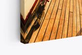 Paul Sinus Wandbild 120x80cm Segelboot Segelschiff Meer Ozean Horizont Sonnenschein
