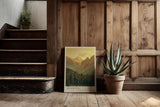 Paul Sinus Kunstdruck 40x60cm Dolomiten Italien Berge Abendlicht Natur Panorama Dolomites Italy
