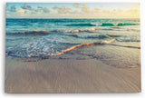 Paul Sinus Wandbild 120x80cm Meer Ozean Horizont Strand Wellen Wolken