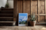 Paul Sinus Kunstdruck 40x60cm Alpine Majesty Schneebedeckte Alpenlandschaft Where Snow Touches the Sky