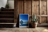 Paul Sinus Kunstdruck 40x60cm Matterhorn – Schweizer Berglandschaft mit Spiegelung im klaren Bergsee