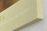 Paul Sinus Kunstdruck 40x60cm Dissolve State Grün Braun Staub Licht Textur Verblassen
